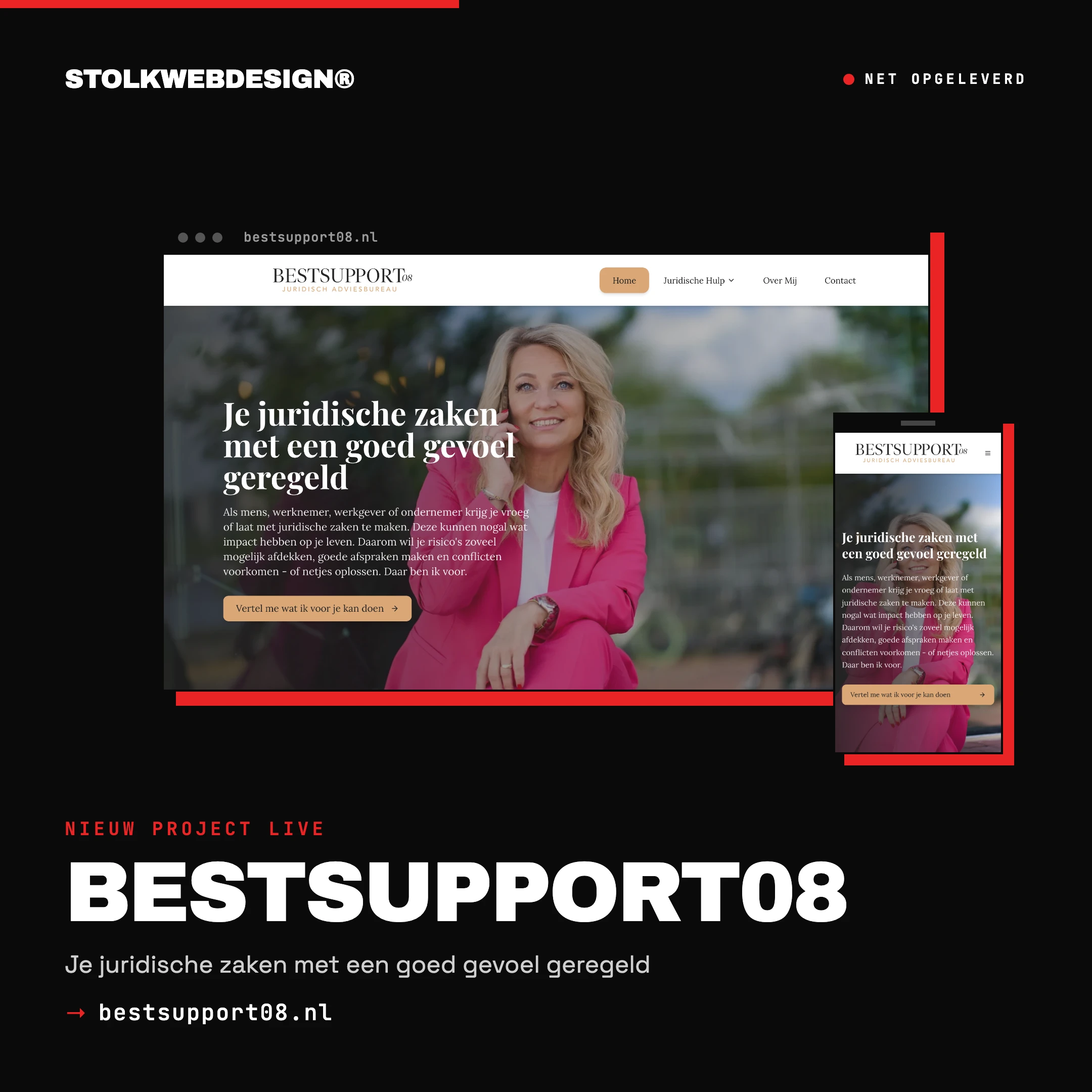 Website Bestsupport08 door Stolkwebdesign